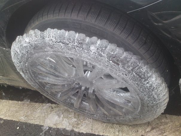 Lód pokrywa wszystko 