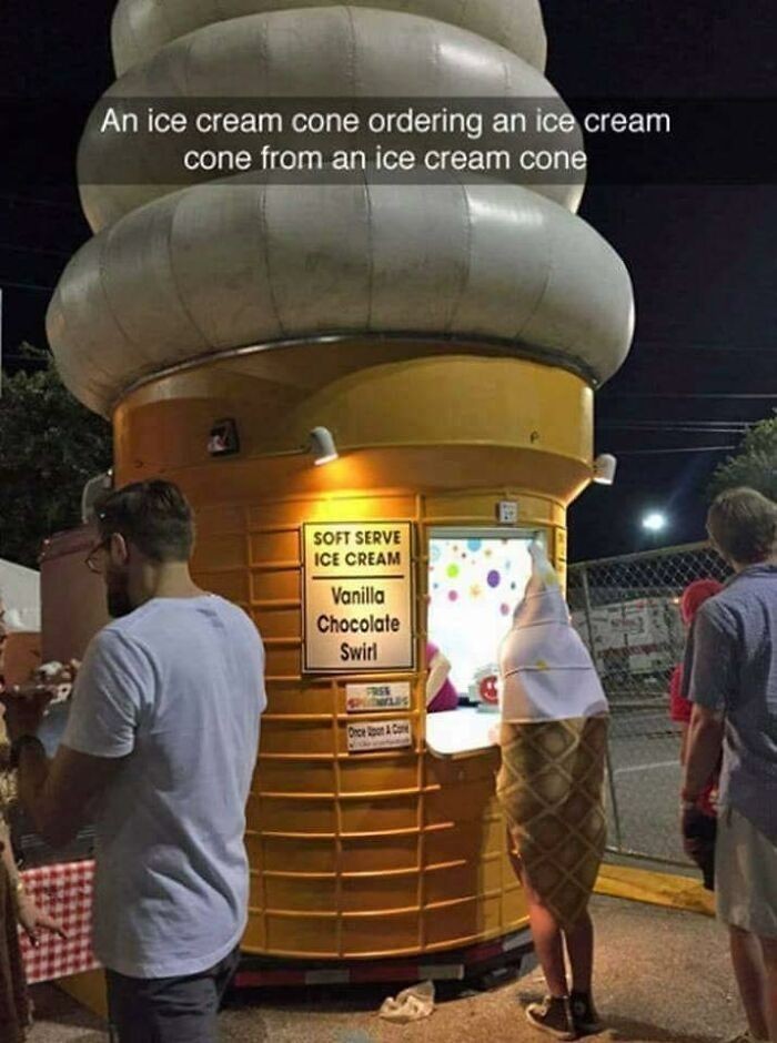 4. Lody w rożku kupujące lody w rożku z lodów w rożku