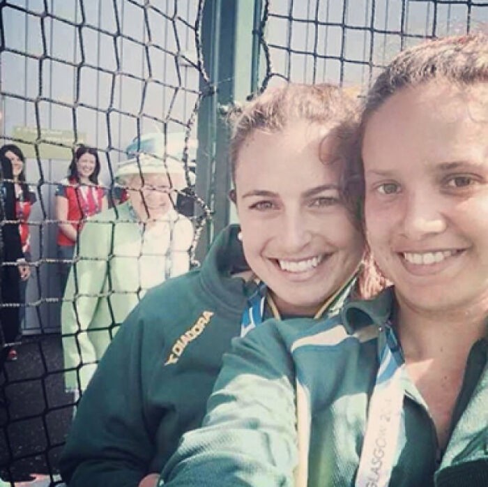 #1 Królowa właśnie wpadła w kadr selfie na Igrzyskach Wspólnoty Narodów
