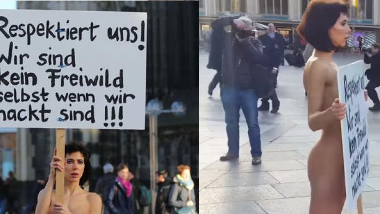 Po atakach na kobiety w Koloni postanowiła zaprotestować z genialny sposób! Zszokowała wielu! 