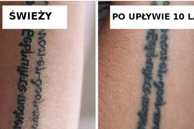 Zastanawiałaś się  jak Twój tatuaż będzie wyglądał za kilka lat? Zobacz 15 zdjęć jak zmieniają się po latach!