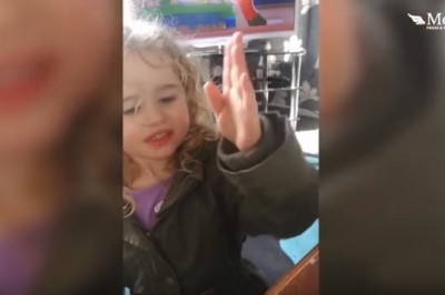 Trzmiel „podziękował” 3-latce  za napojenie wodą i uratowanie życia! 