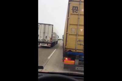 Szeryf z Polski za granicą pokazuje swoje „cebulactwo” na drodze