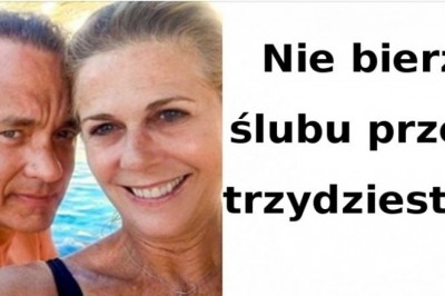 6 zasad udanego związku według Toma Hanksa, który jest z żoną od 32 lat