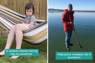 14 zdjęć, które dzięki odpowiedniej perspektywie mogą  zmylić każdego