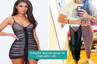 21 kobiet, których „idealne” zakupy przez Internet okazały się dużym rozczarowaniem