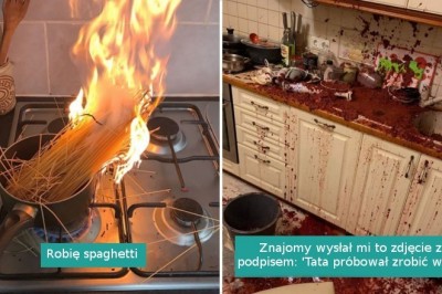 Galeria osób, które postanowiły podzielić się swoimi spektakularnymi kuchennymi katastrofami