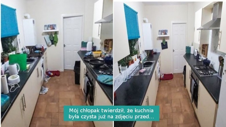 18 osób, które pokazały mieszkanie przed dokładnym posprzątaniem i po