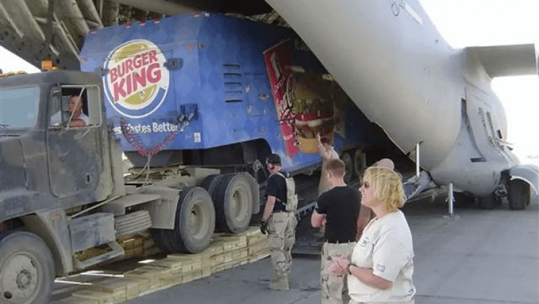 Burger King w amerykańskim wojsku. Tak wygląda zaplecze gastronomiczne armii USA