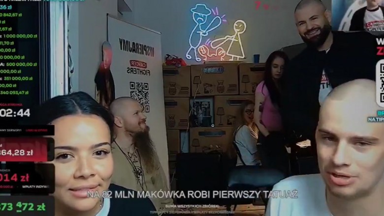 Wojciech Gola i Lexy pojawili się na streamie Łatwogangu. Wyszedł z tego mały „kwas”