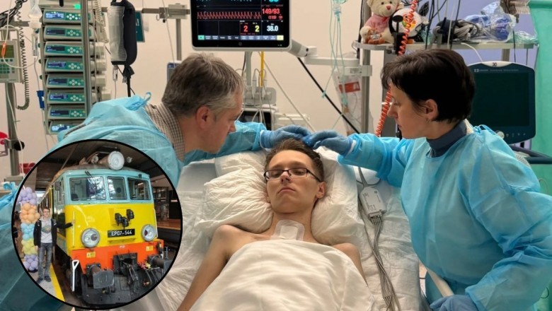 17-letni Dominik wciągnięty w lutym pod pociąg wyszedł ze szpitala. Przed nim długa rehabilitacja i walka o sprawność