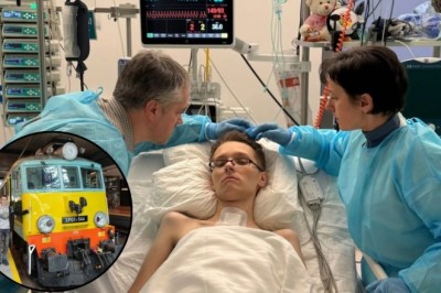 17-letni Dominik wciągnięty w lutym pod pociąg wyszedł ze szpitala. Przed nim długa rehabilitacja i walka o sprawność
