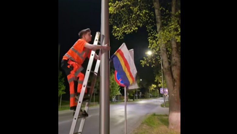 Szambo wybiło! Nie wiedzieli, że to flaga Puław więc wylali falę hejtu w komentarzach