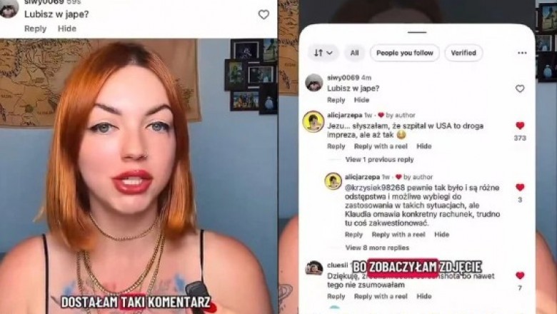 „Lubisz w jape?" Gość wypisuje takie rzeczy pod filmami influencerki. Ta oznaczyła jego dziewczynę i pokazała fotki