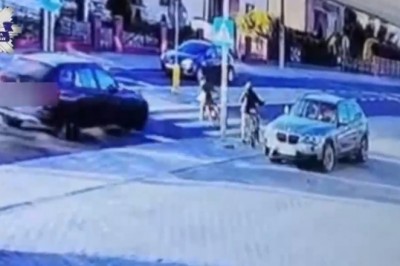 Pijany kierowca BMW potrącił 10-latka na przejściu. Odjechał z miejsca wypadku - wszystko nagrał monitoring