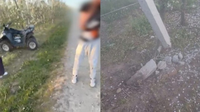 14-latek bez uprawnień wiózł quadem dwie koleżanki. Wbił się w betonowy słup - policja pokazała nagranie