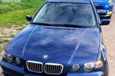 Istne kombo kierowcy BMW. Z przodu niemiecka tablica, z tyłu polska, do tego kradzieże paliwa i alkohol