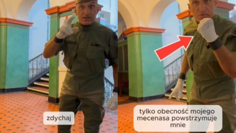 Upubliczniono nagranie za które Olszański dostał odsiadkę. Groził w sądzie przy obecności adwokata