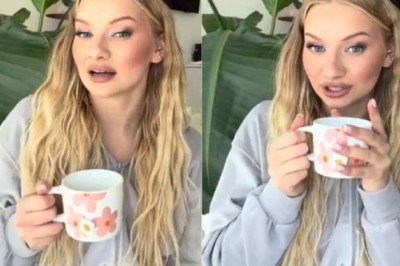 Influencerka tak reklamowała herbatę, że zapomniała ją zaparzyć? Czyżby jej nie smakowała?