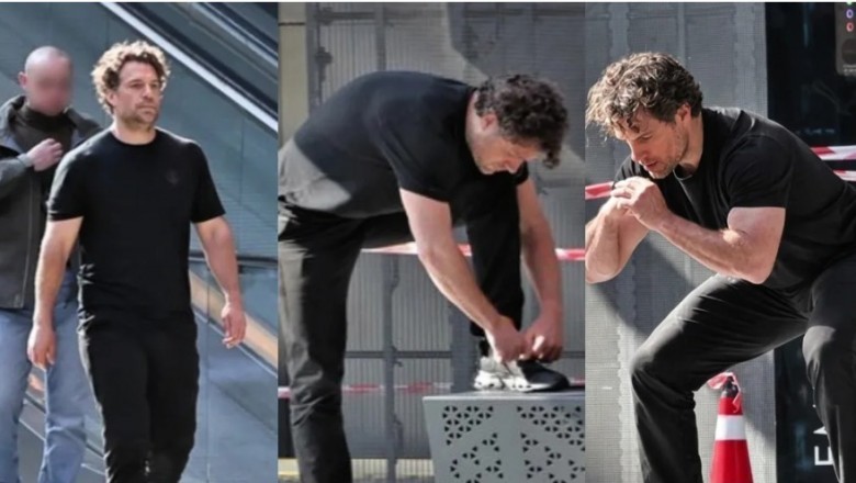 Henry Cavill dotarł do Łodzi. Na dworcu walczył o życie