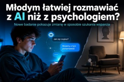 Ludzie wolą rozmawiać z ChatGPT niż z psychologiem? Już ponad 50% młodych użytkowników zwierza mu się z problemów