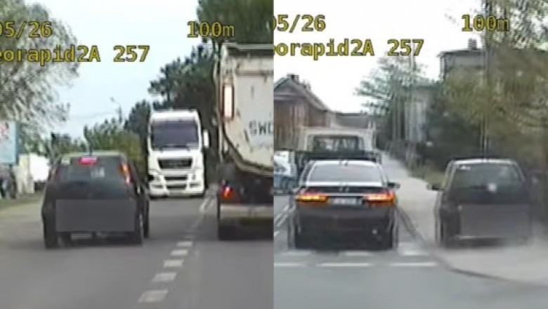 Naćpany 30-latek urządził GTA Oplem Corsą ulicami Wodzisławia. Policja opublikowała nagranie