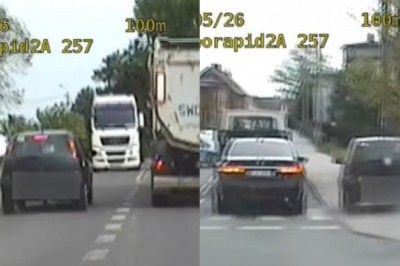 Naćpany 30-latek urządził GTA Oplem Corsą ulicami Wodzisławia. Policja opublikowała nagranie