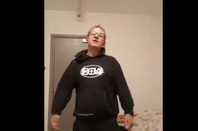 Chciał zabłysnąć i nagrać ziomkowi film jaki z niego gangsta. Wszystko popsuł współlokator na mieszkaniu